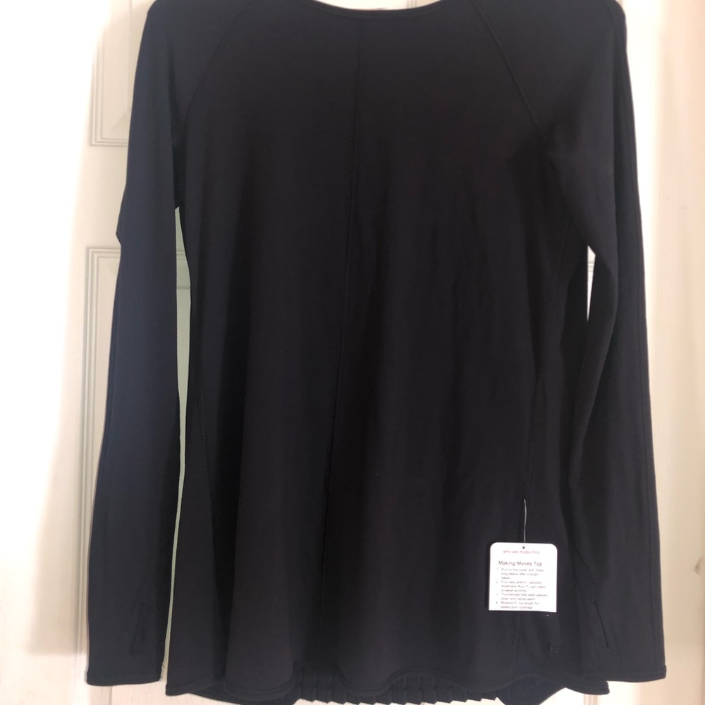 New with tags Lululemon Making Moves Top Size 8